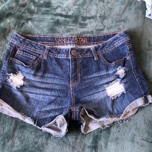 Vintage Vanilla star jean shorts 13 preowned